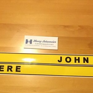 John Deere 1020 Aufkleber Schriftzug für Motorhaube Traktor Schlepper JD