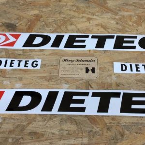DIETEG Verdeck Aufklebersatz Aufkleber Halbkabine Traktor Schlepper Kabine Dach