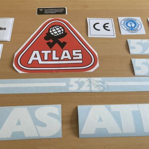 ATLAS 52E Aufklebersatz Aufkleber Abziehbild Radlader Lader AR52