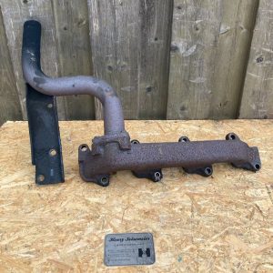 Original Ford Traktor Abgaskrümmer Krümmer Auspuff 5600 6600 4 Zylinder