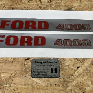 FORD 4000 Aufklebersatz Aufkleber Abziehbild Ford Traktor Schlepper