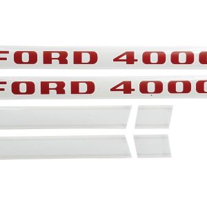 FORD 4000 Aufklebersatz Aufkleber Abziehbild Ford Traktor Schlepper