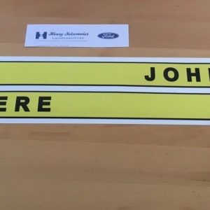 John Deere 820 Aufkleber Schriftzug für Motorhaube Traktor Schlepper JD