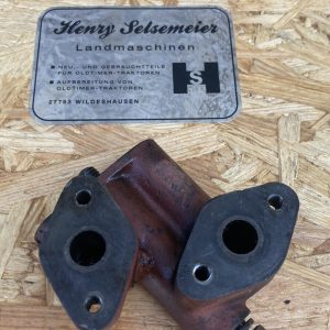 Original Hanomag Traktor R16 R19 Flansch Motorölpumpe Leitungsanschluss