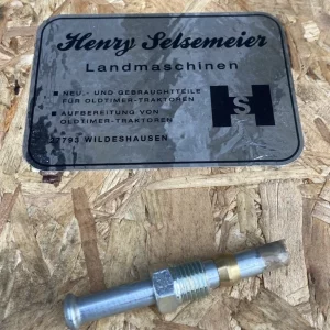 FORD Traktor Anschlussrohr für Kraftstoffschlauch Dieselleitung 1/2 UNF