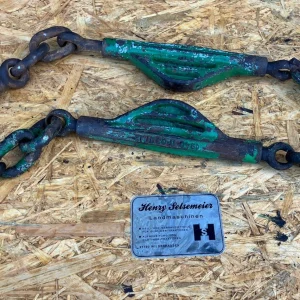 Original Deutz Traktor D25 D30 Spannketten Unterlenker Hydraulik Dreipunkt