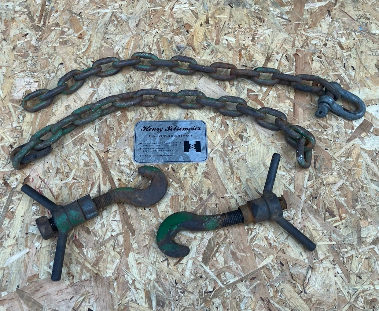 Original Fendt Traktor Farmer 1 FW 237 Unterlenker Ketten Spannketten